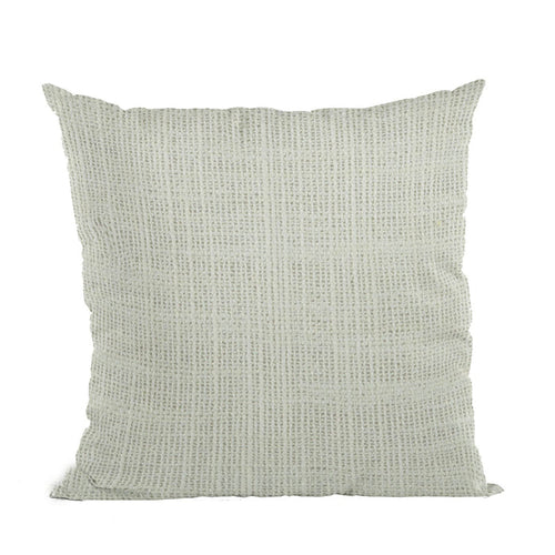 Plutus White Wall Textured Solid, With Open Weave. Luxury Throw Pillow - Plutus Brands
