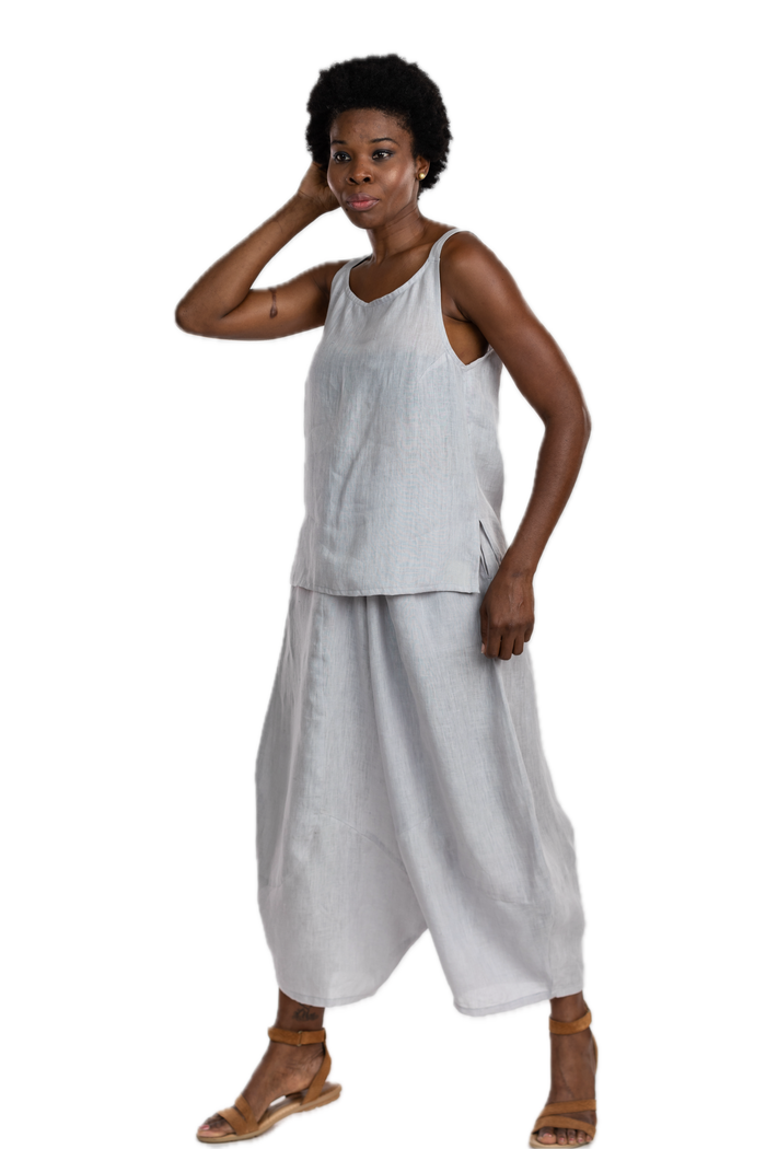 Pondicherry Slate Linen Set