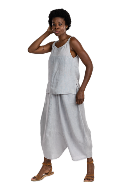 Pondicherry Slate Linen Set