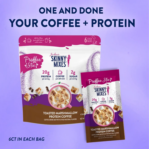 Proffee Stix Toasted Marshmallow 6 ct