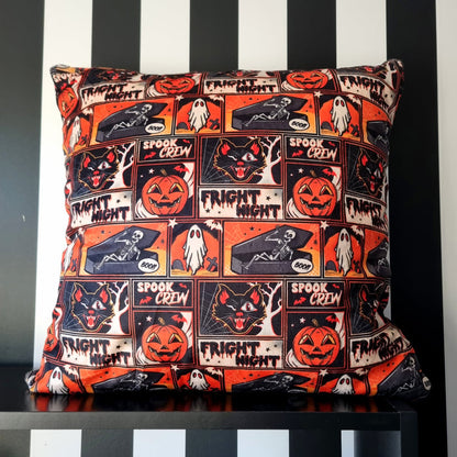 Retro Halloween Soft Cushion