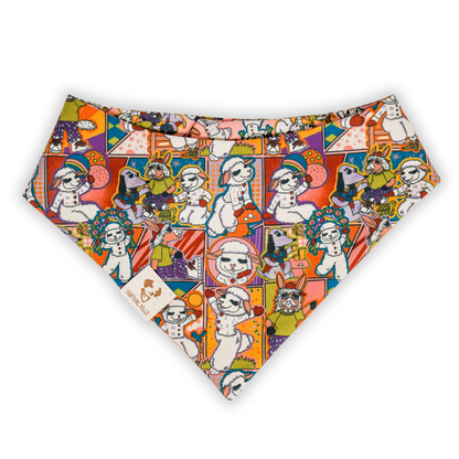 Retro Lamby - Bandana (Reversible)