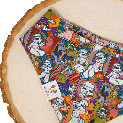 Retro Lamby - Bandana (Reversible)