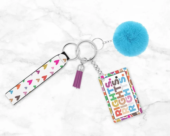 Rights for All | Novelty Keychain