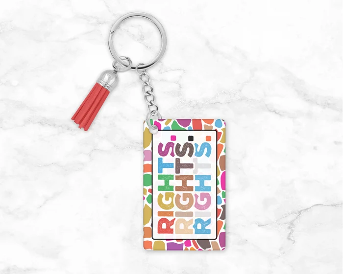 Rights for All | Novelty Keychain