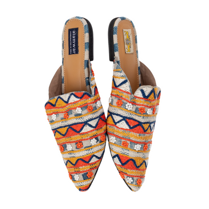 Samburu Hand Embroidered Babouche