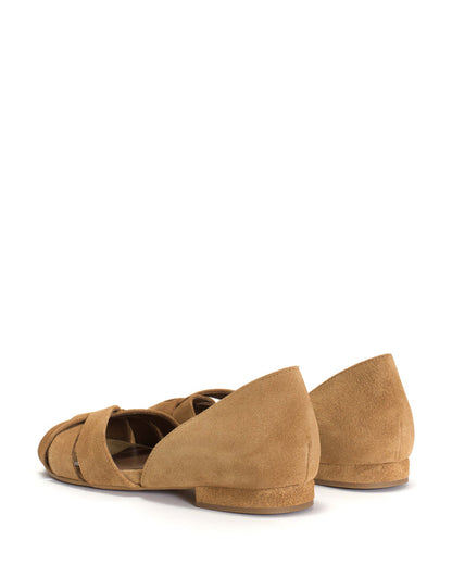Sanni 20 Calf suede Bamboo brown - Anonymous Copenhagen