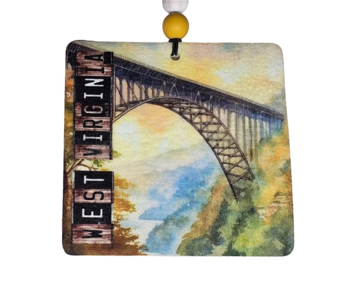 Scents of Almost Heaven | West Virginia New River Gorge Air Freshener | 1314 Creations