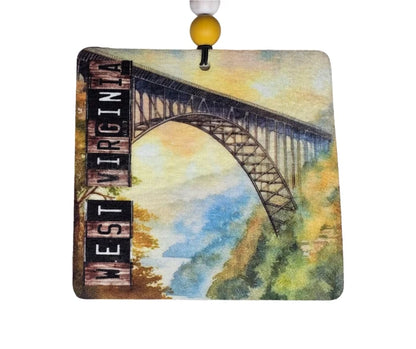 Scents of Almost Heaven | West Virginia New River Gorge Air Freshener | 1314 Creations