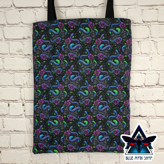 Serpent Ouija 100% Cotton Canvas Tote Bag