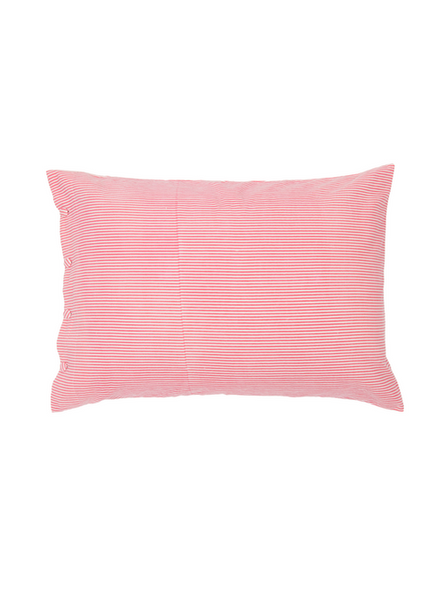 Shams Hot Pink Pinstripe