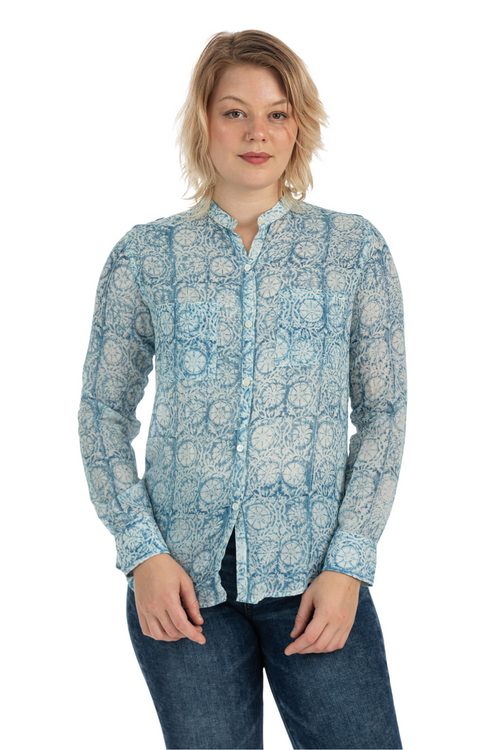 Shanti Blouse Indigo