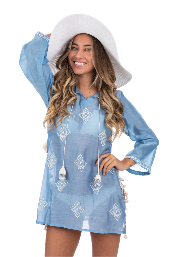 Shinto Blue Tunic