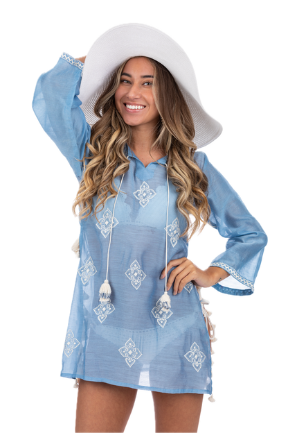 Shinto Blue Tunic