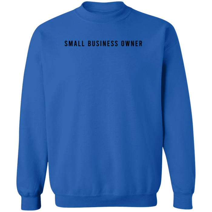 Small Business Owner crewneck sweatshirt in Royal
