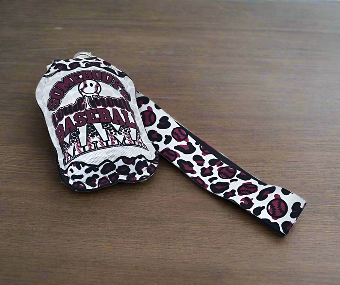 Somebody’s Loud Mouth Baseball Mama | Personalized Photo Keychain