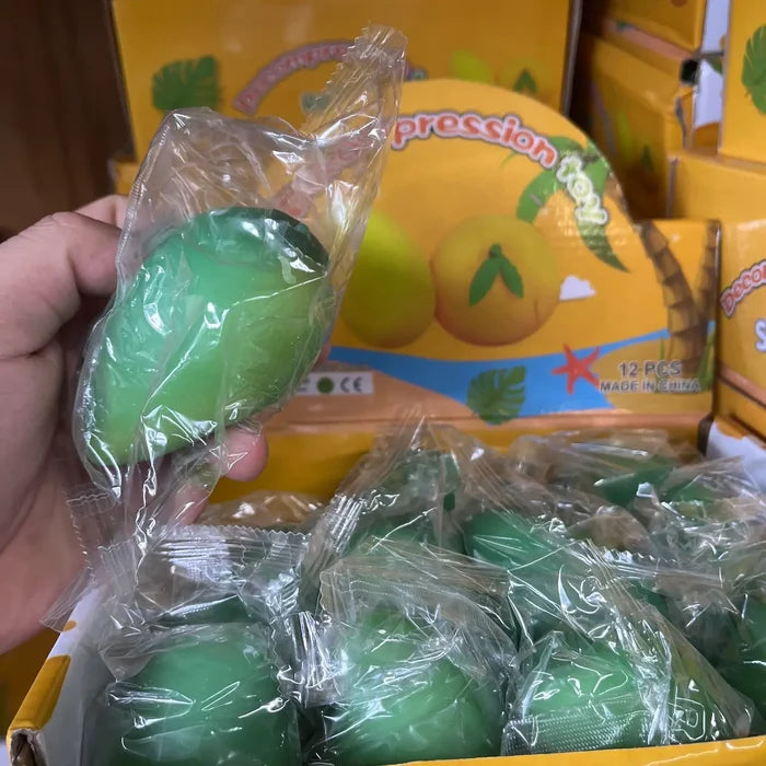Squishy Toy Mango Color Changing