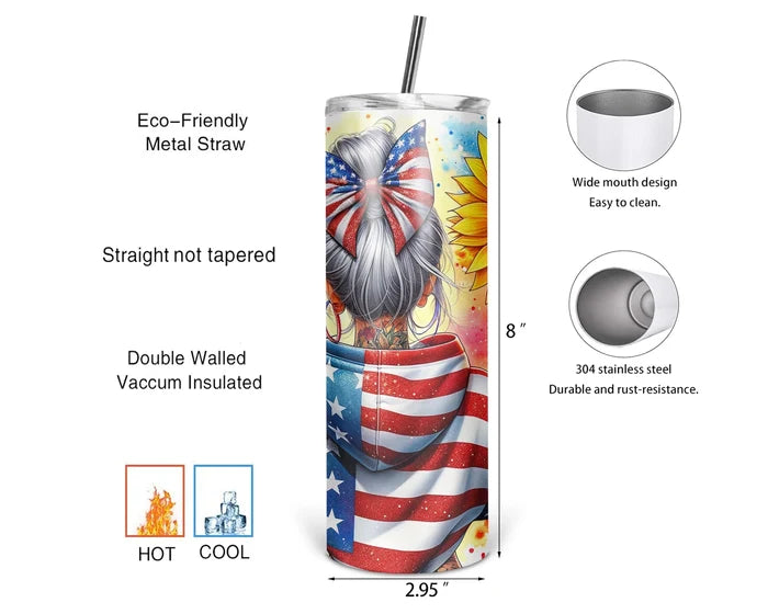 Star Spangled Spirit | 20 oz Tumbler