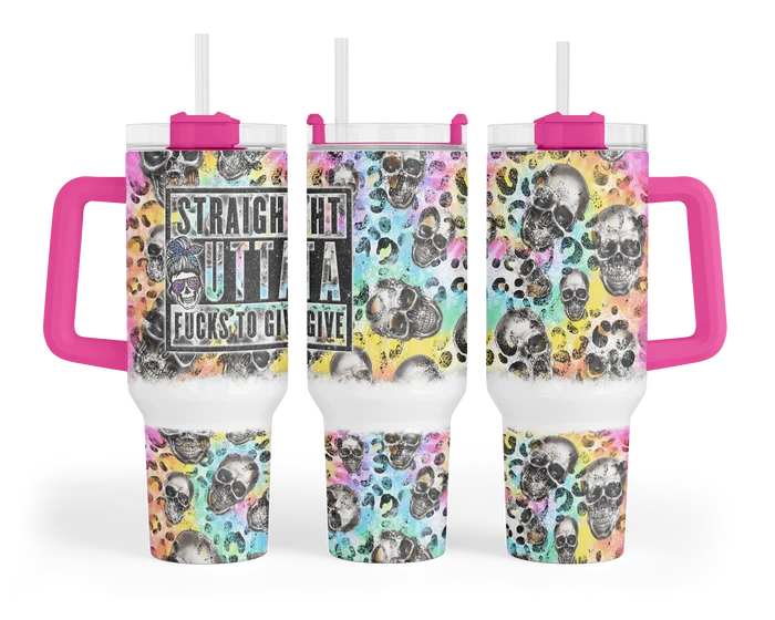 Straight Outta F#cks to Give | 40 oz Tumbler