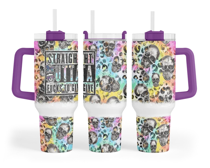 Straight Outta F#cks to Give | 40 oz Tumbler
