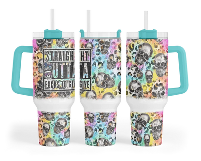 Straight Outta F#cks to Give | 40 oz Tumbler