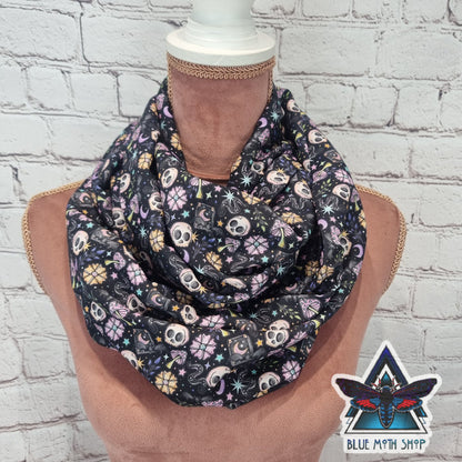 Summer Skulls infinity scarf