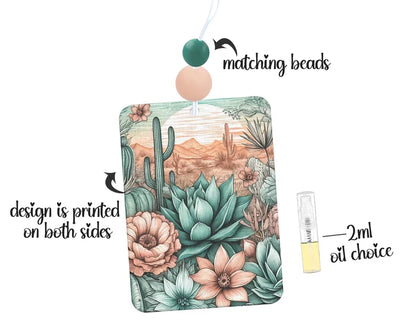 Sweet Succulent Scents | Hanging Air Freshener