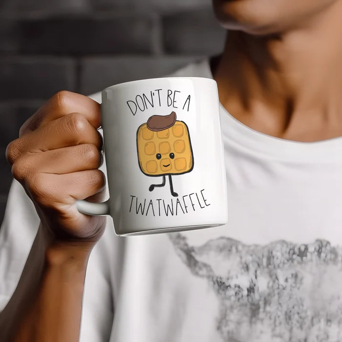 Syrup, Sass & Zero Patience | Funny Waffle Coffee Mug | 1314 Creations