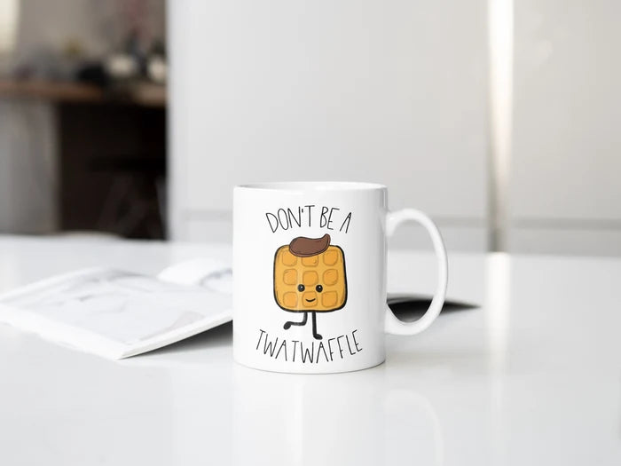 Syrup, Sass & Zero Patience | Funny Waffle Coffee Mug | 1314 Creations