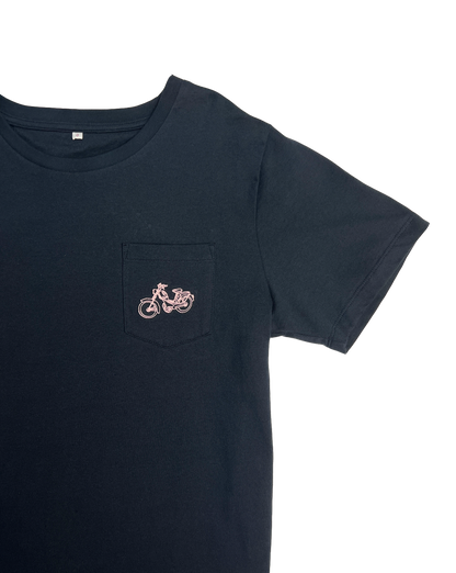 Loic Men T-Shirt - Navy Solex