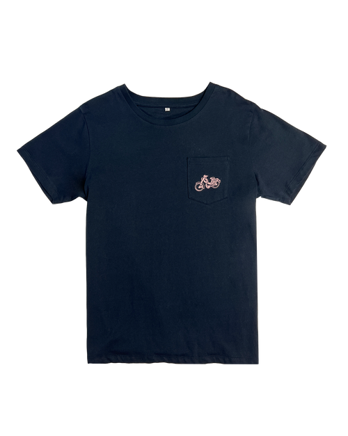 Loic Men T-Shirt - Navy Solex
