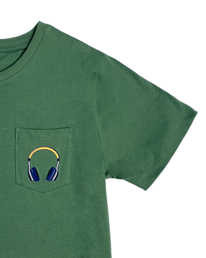 Loic Men T-Shirt - Olive DJ