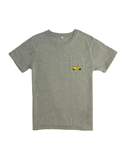 Loic Men T-Shirt - Grey Vespa