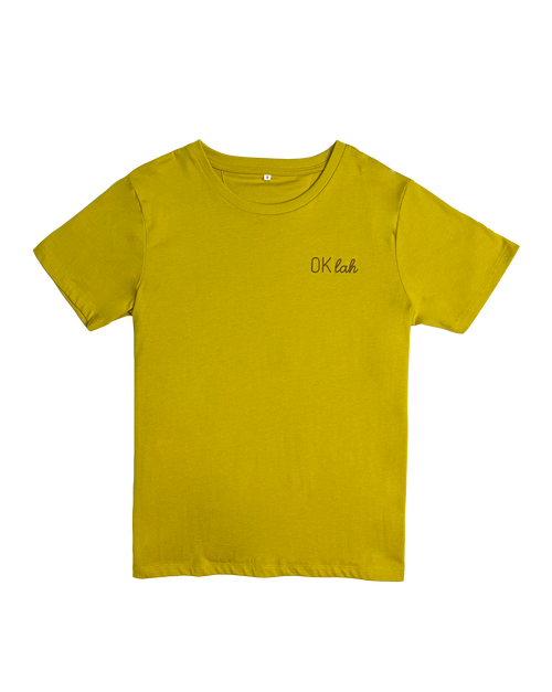 Loic Men T-Shirt - Yellow Ok Lah