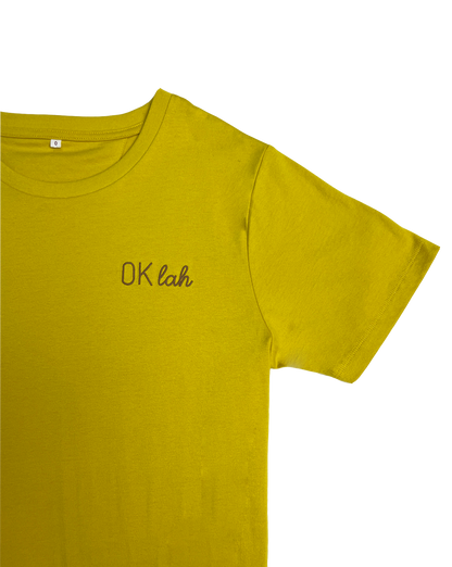 Loic Men T-Shirt - Yellow Ok Lah