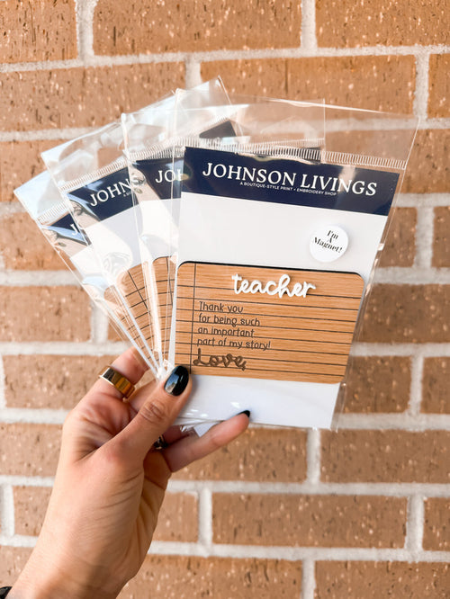 Teacher Thank You Magnet