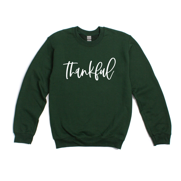 Thankful crewneck sweatshirt, product photo 2