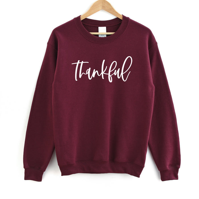 Thankful crewneck sweatshirt, product photo 3
