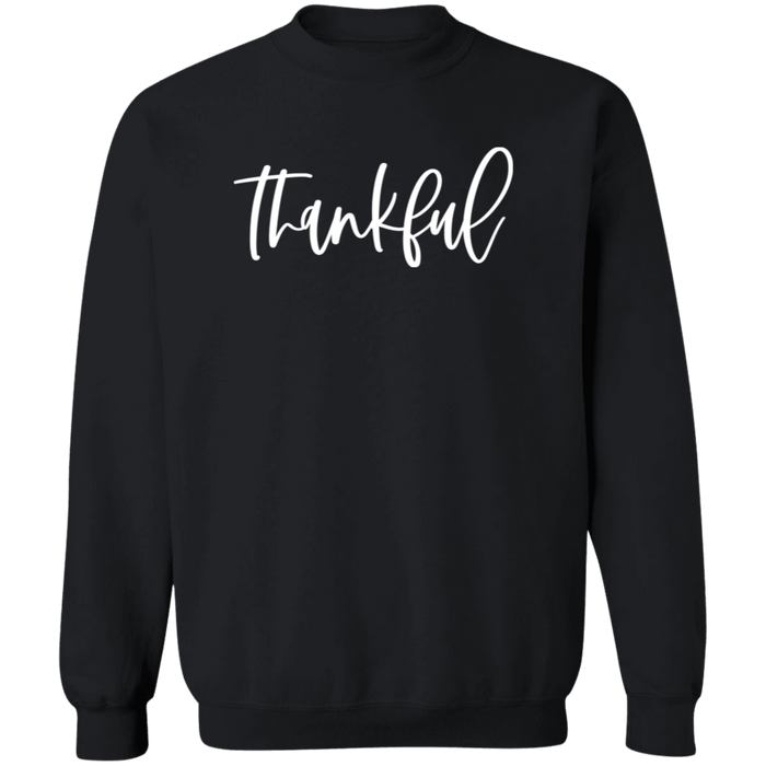Thankful crewneck sweatshirt in Black