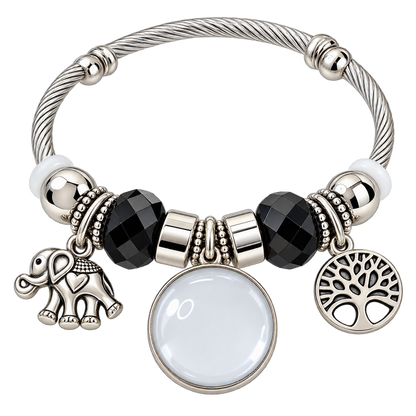 The Moments That Matter | Personalized Photo Charm Bracelet