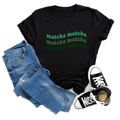 Totally Matcha graphic t-shirt, product photo 2