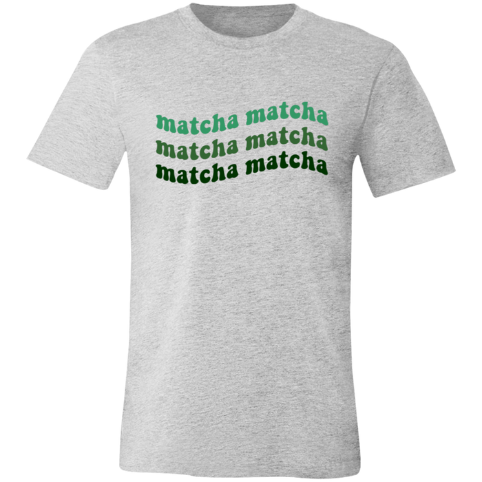 Totally Matcha graphic t-shirt in Athletic Heather