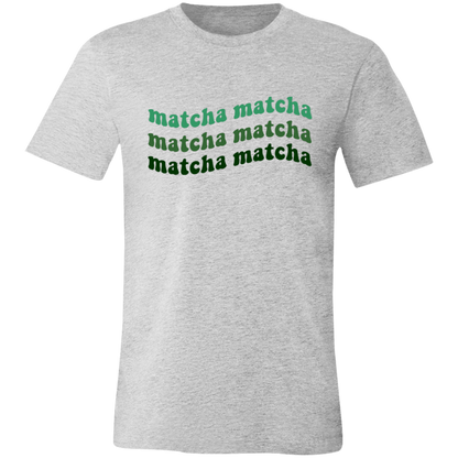 Totally Matcha graphic t-shirt in Athletic Heather