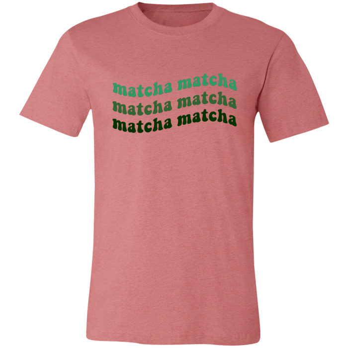 Totally Matcha graphic t-shirt in Heather Mauve