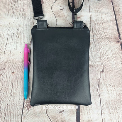 Wednesday Faux Leather Crossbody Phone Bag