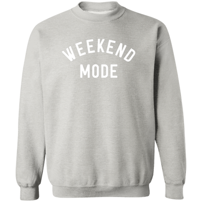 Weekend Mode crewneck sweatshirt in Ash