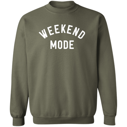 Weekend Mode crewneck sweatshirt in Military Green