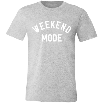 Weekend Mode graphic t-shirt in Athletic Heather