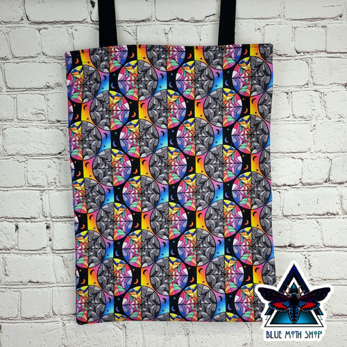 Window 100% Cotton Canvas Tote Bag