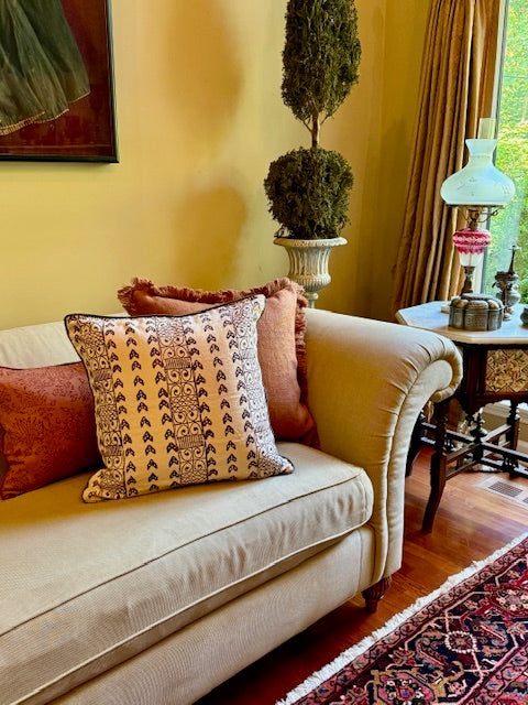 Zambia Cinnamon Decorative Pillow Cover